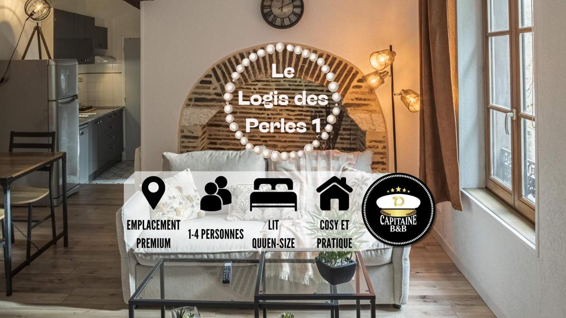 Le Logis Des Perles 1 - Emplacement Ideal - 4 Pers Troyes Exteriör bild